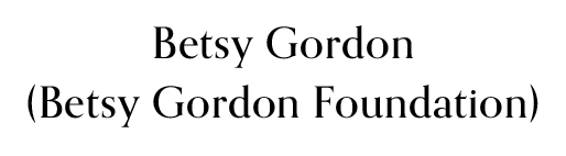 Betsy Gordon (Betsy Gordon Foundation) logo