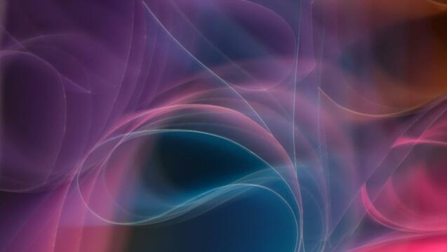 abstract image with blue, purple, pink and orange