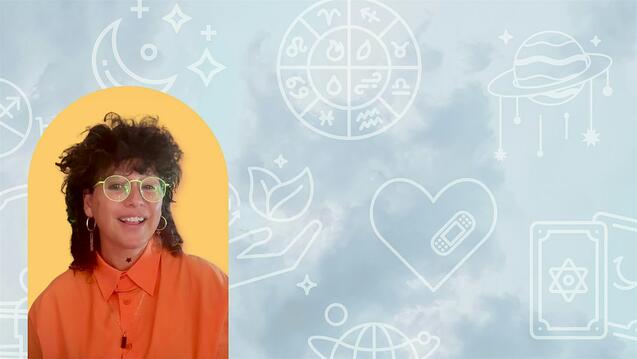 Image of Jessica Lanyadoo in yellow arch design