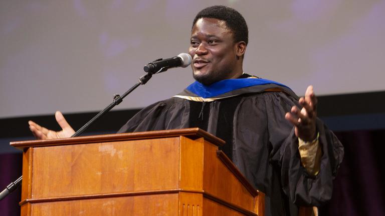 Bayo Akomolafe at CIIS Commencement 2023