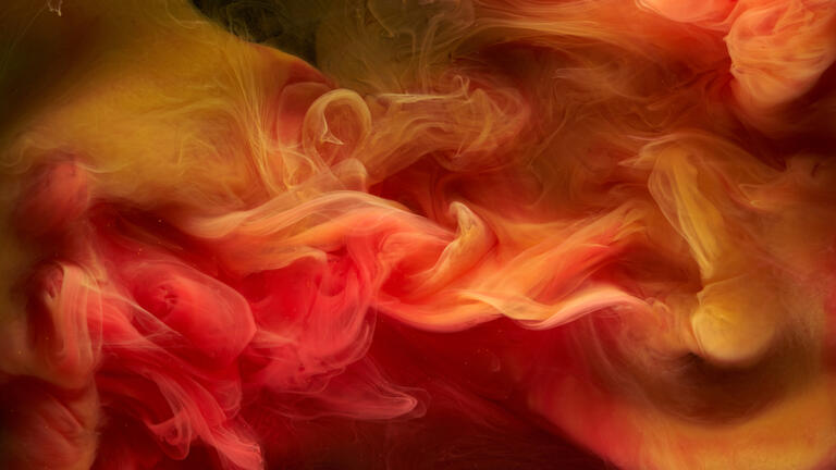 abstract red and yellow background