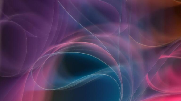 abstract image with blue, purple, pink and orange