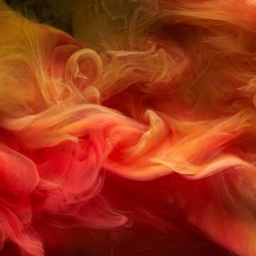 abstract red and yellow background