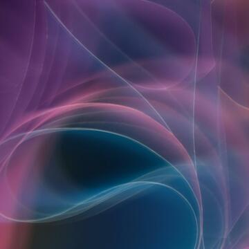 abstract image with blue, purple, pink and orange